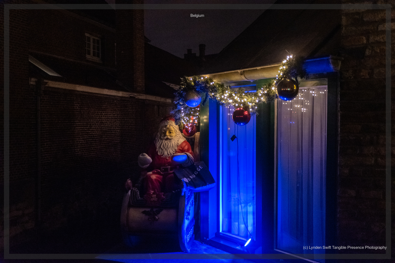  Father Christmas. Bruge.  