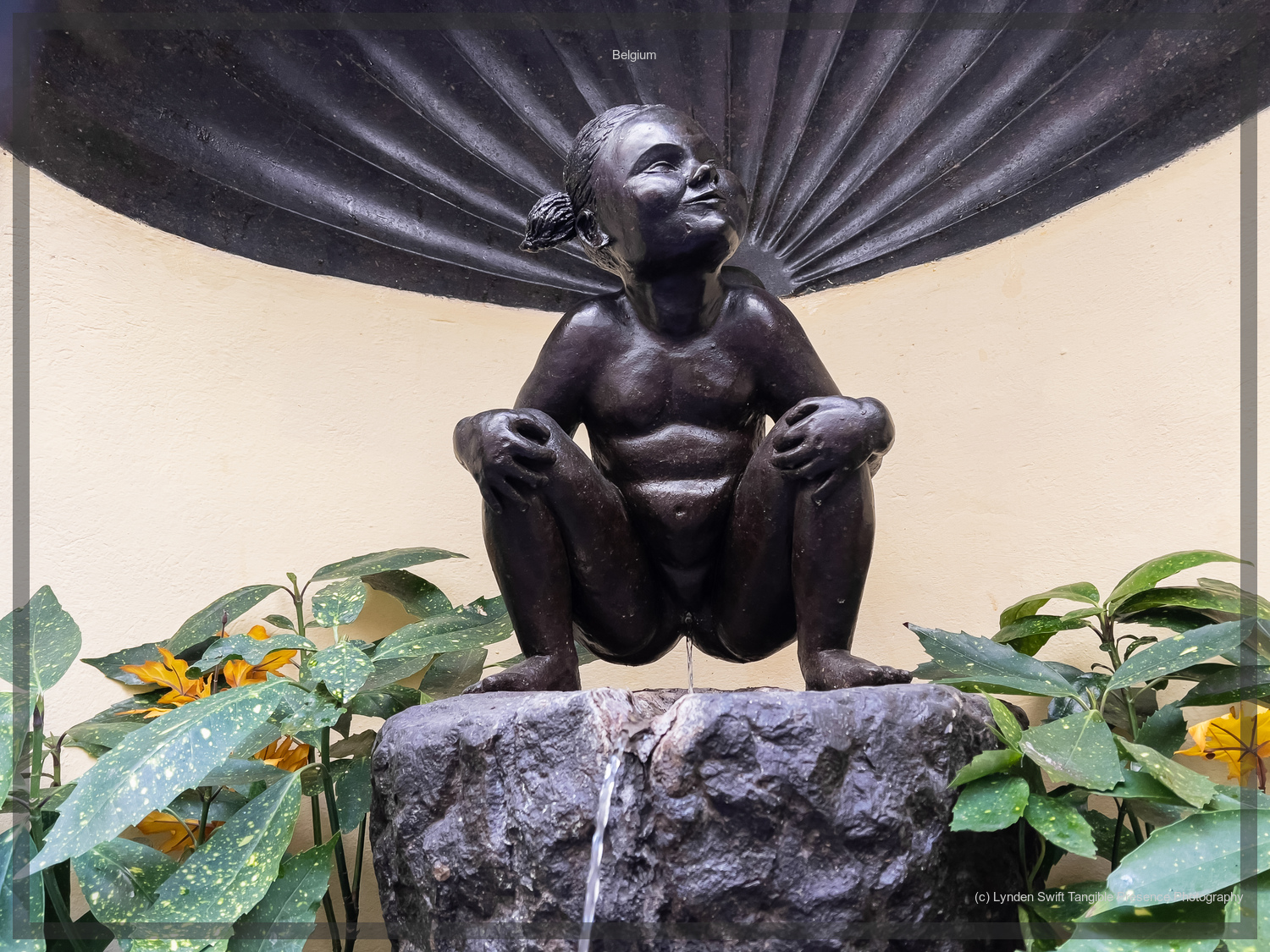  Pissing Girl. Brussels.  