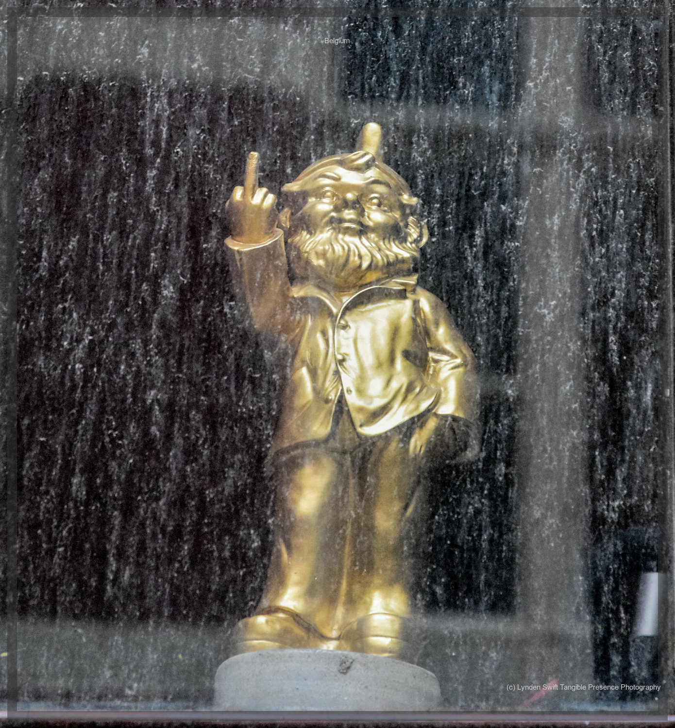  Impudent Gnome. Bruge.  