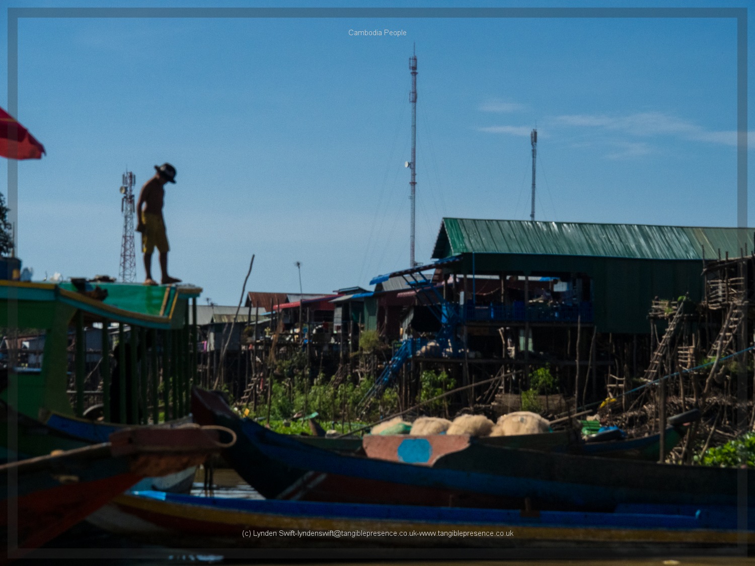  Houseboats, Tonle Sap Lake 