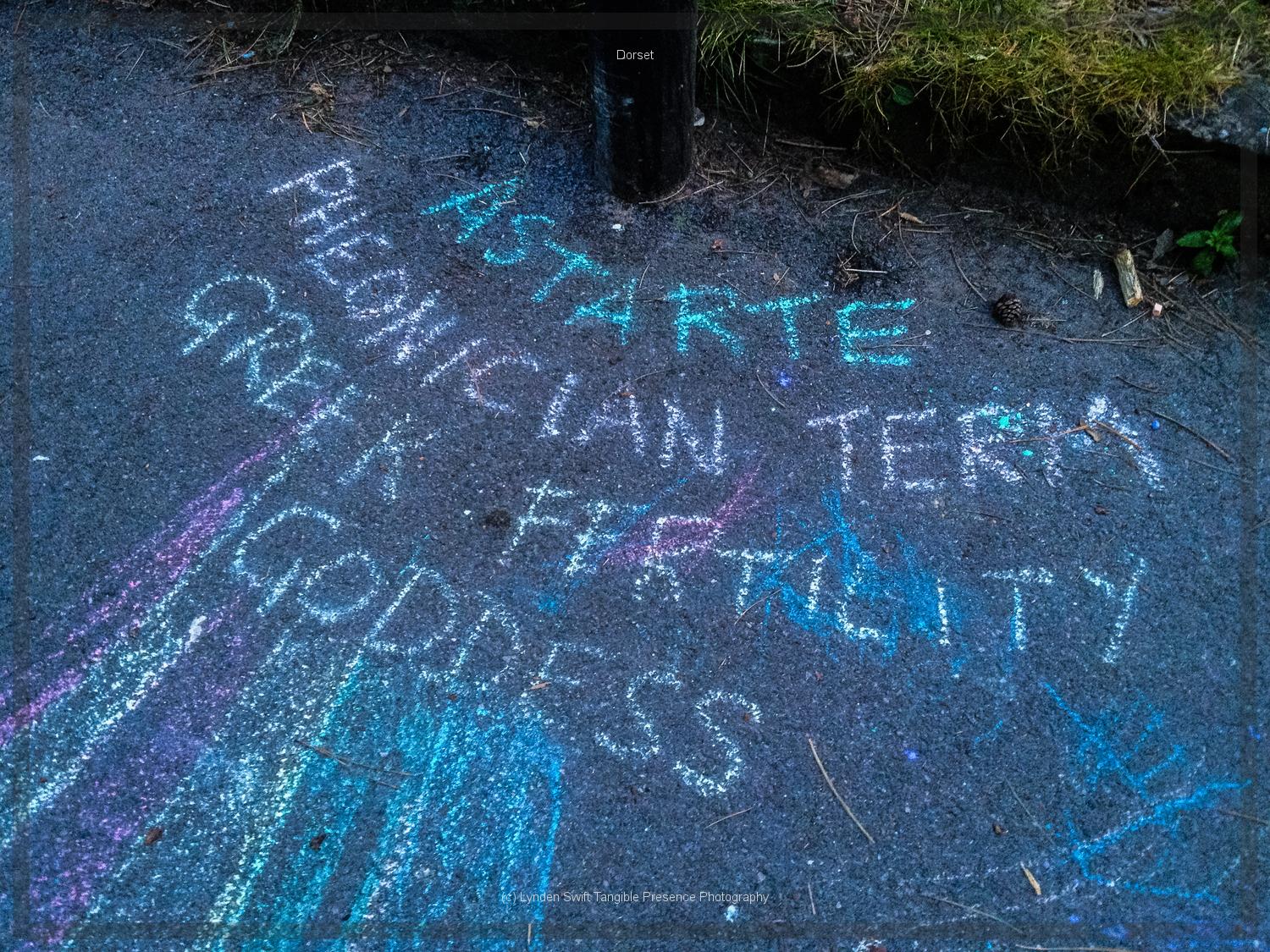  Pagan activity in the chine | Tangible Presence | Photography by Lynden Swift 