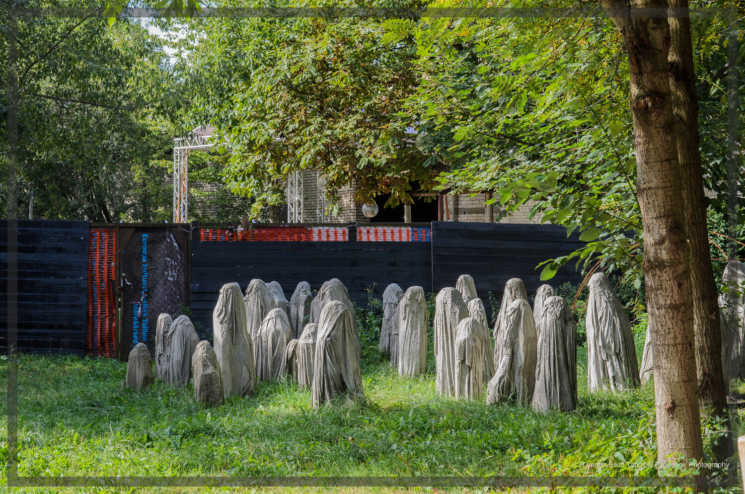  Ghosts turned to stone.  Estonia. Tallinn. Lynden Swift Tangible Presence Photography. 