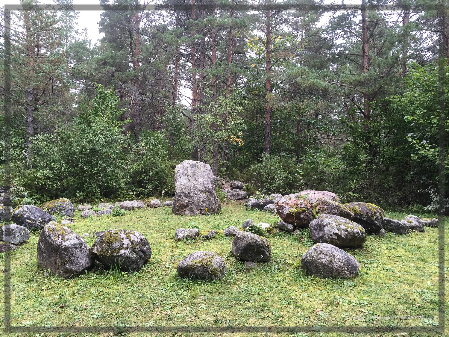  Stone Circle. Estonia. Lynden Swift Tangible Presence Photography. 