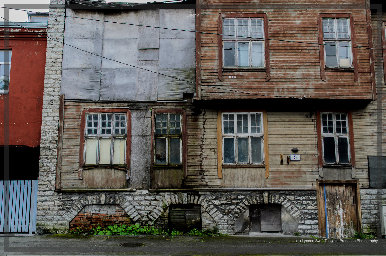  Old building.  Estonia. Lynden Swift Tangible Presence Photography. 