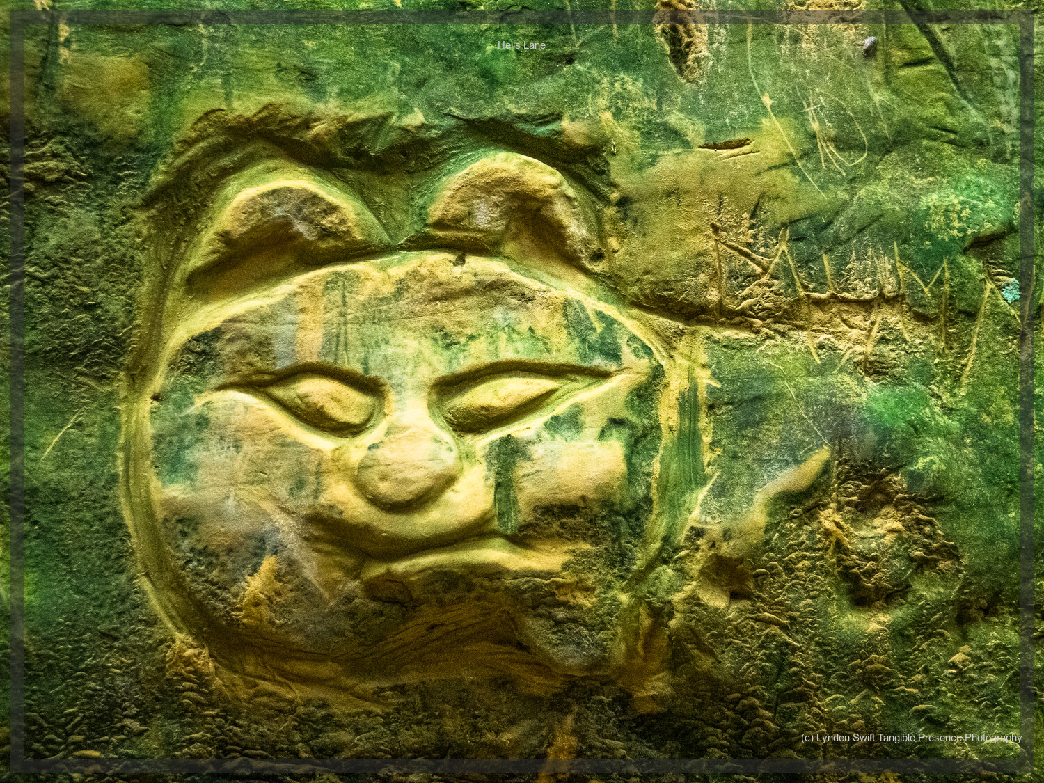  Carving. Hells Lane, Dorset | Tangible Presence | Photography by Lynden Swift 