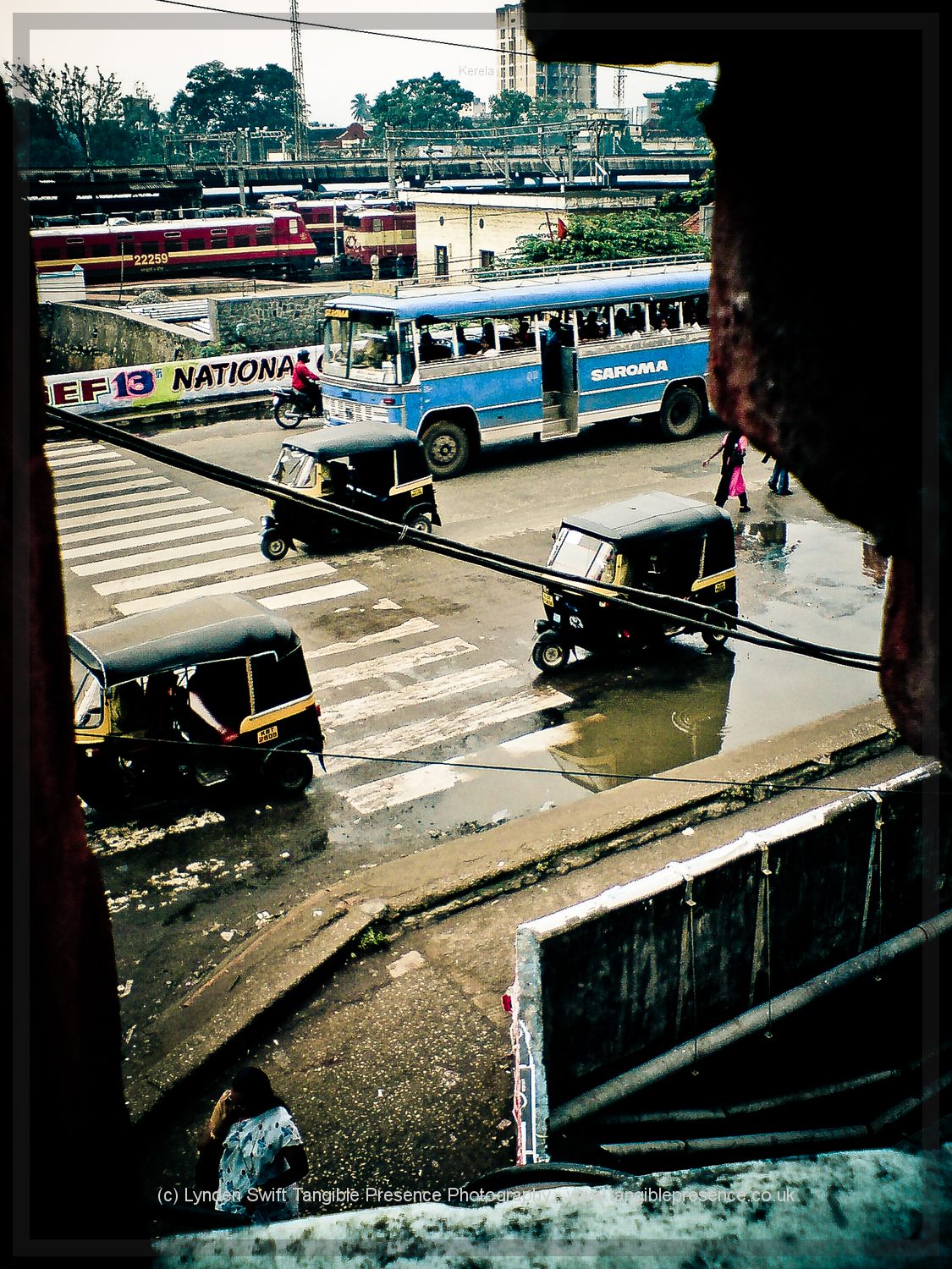  From the tower restaurant, Trivandrum 