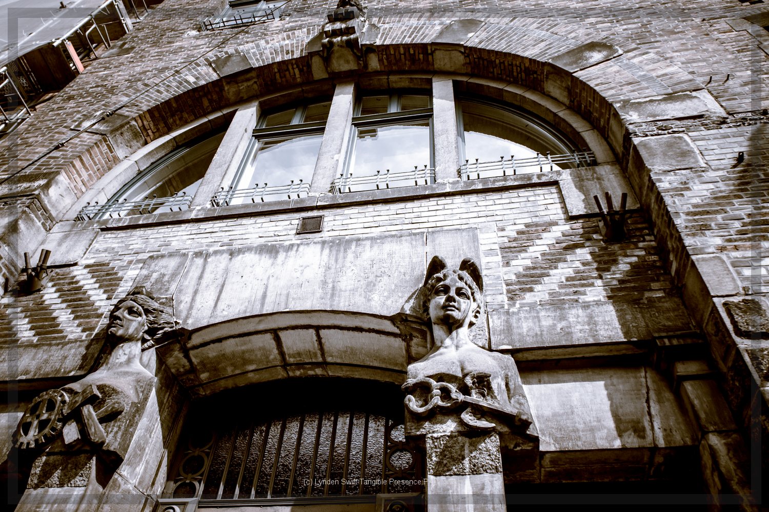  Art Deco entrance  | Tangible Presence | Photography by Lynden Swift 