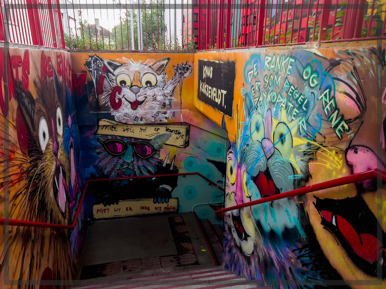  Subway Art. Trondheim.  