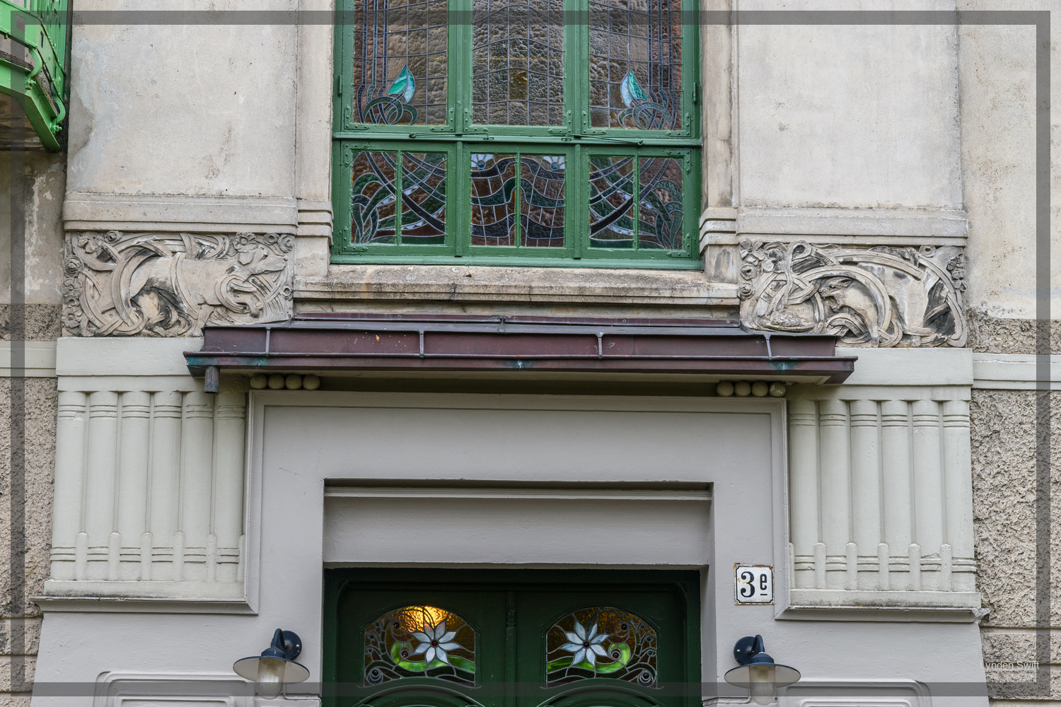 And another Art Nouveau buildings in Trondheim! Some amazing examples and so unexpected.  