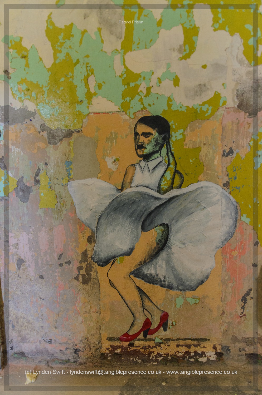  Wall Art. Patarei Prison. Tallinn. Lynden Swift Tangible Presence Photography. 