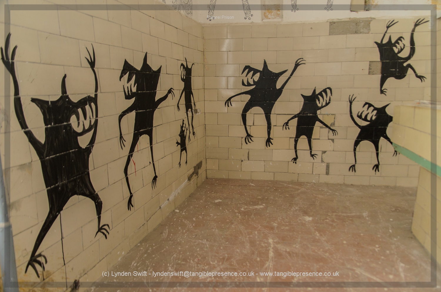  Wall Art. Patarei Prison. Tallinn. Lynden Swift Tangible Presence Photography. 