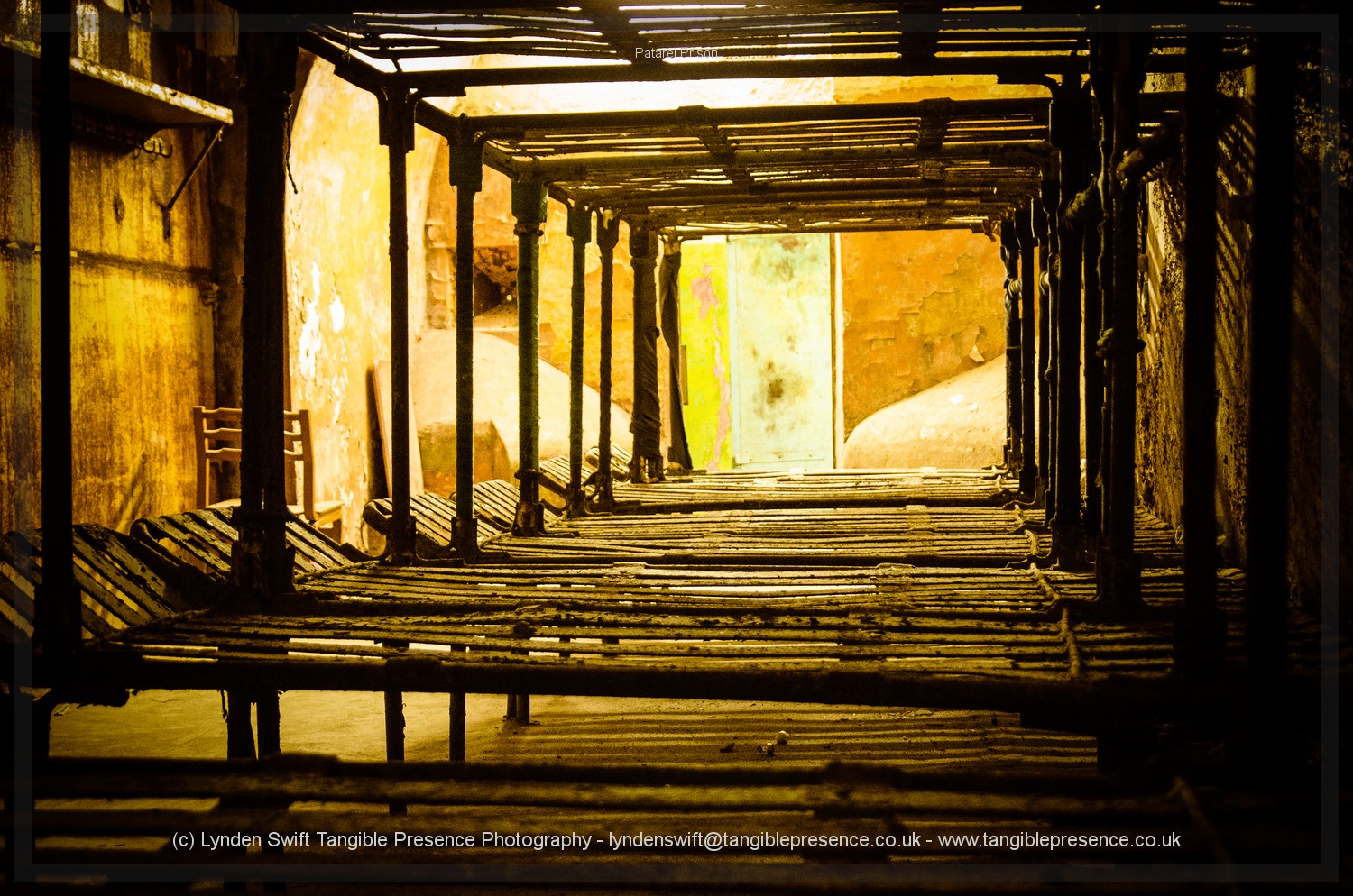  Bunk beds. Patarei Prison. Tallinn. Lynden Swift Tangible Presence Photography. 