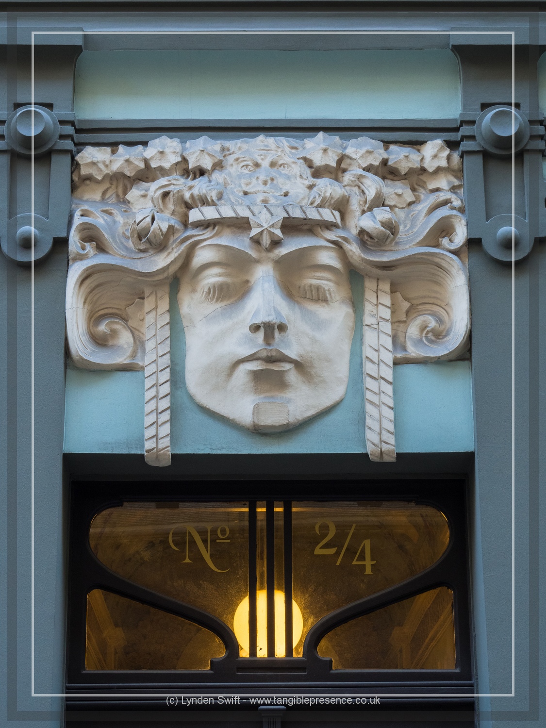  Art Deco Face | Lynden Swift Tangible Presence Photography. 
