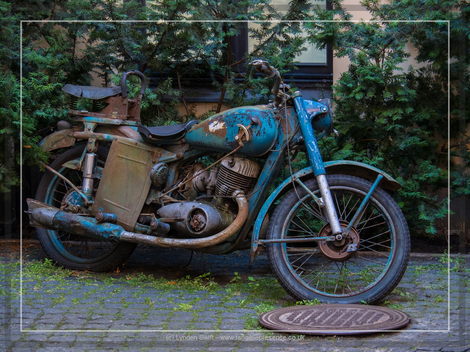  Old Russian Motorbike | Lynden Swift Tangible Presence Photography. 