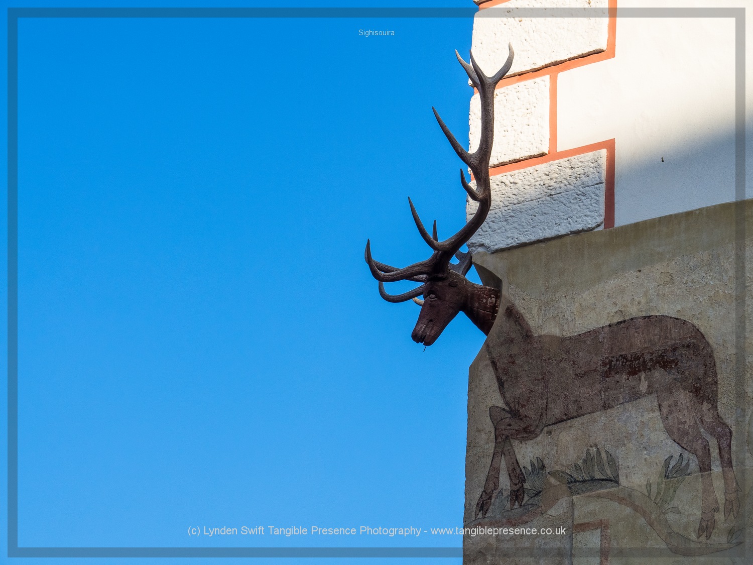  Restaurant signage, Sighisoura, Romania. Romania. | Lynden Swift Tangible Presence Photography. 