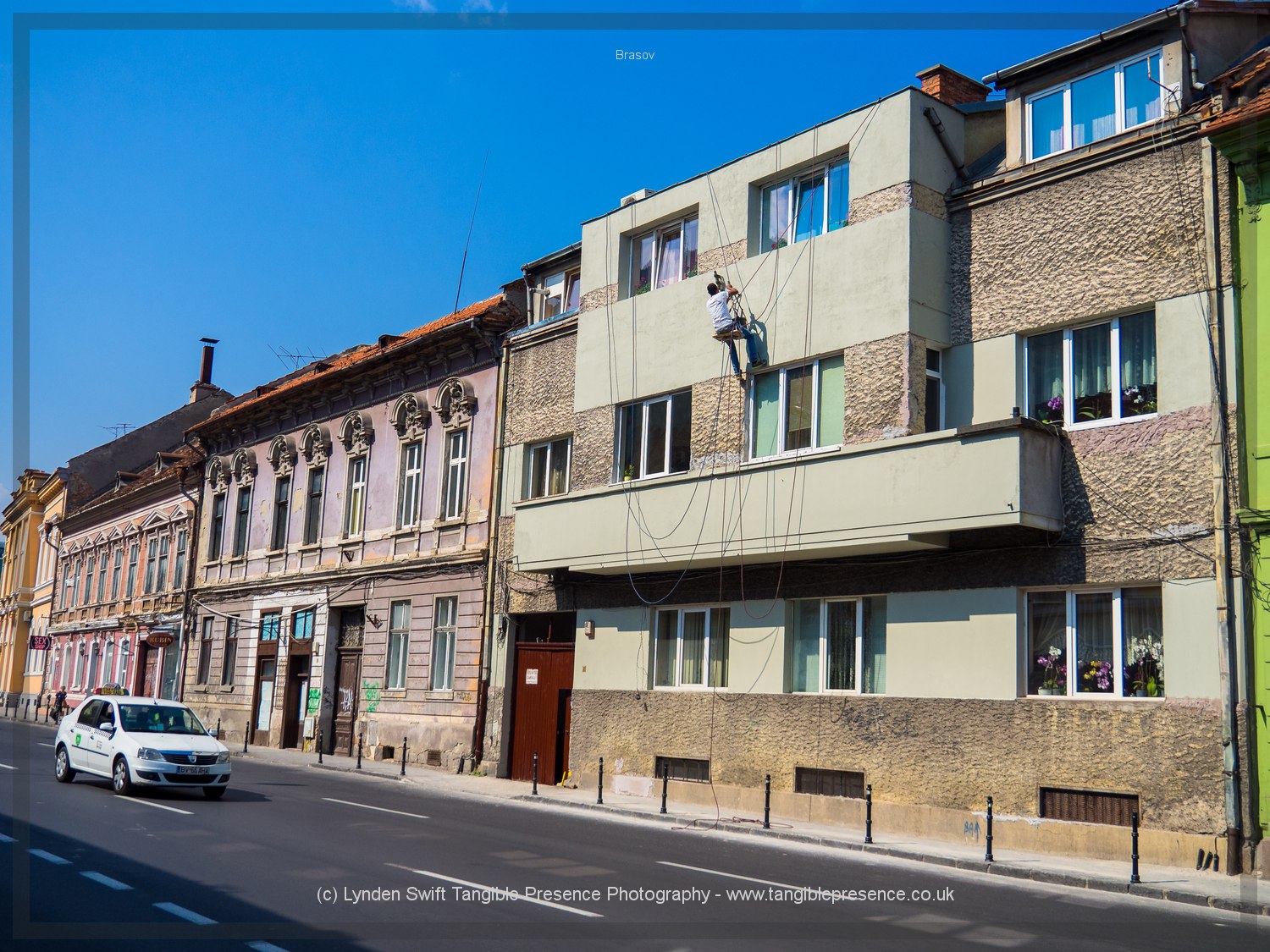  Window cleaner, Brasov, Romania.  