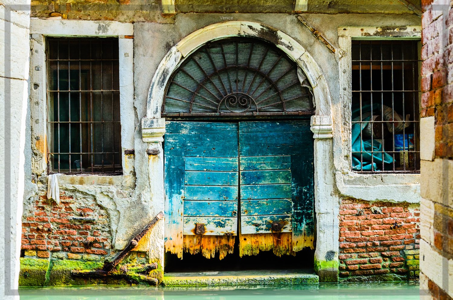  Canal door. Venice. Lynden Swift. Tangible Presence Photography. 