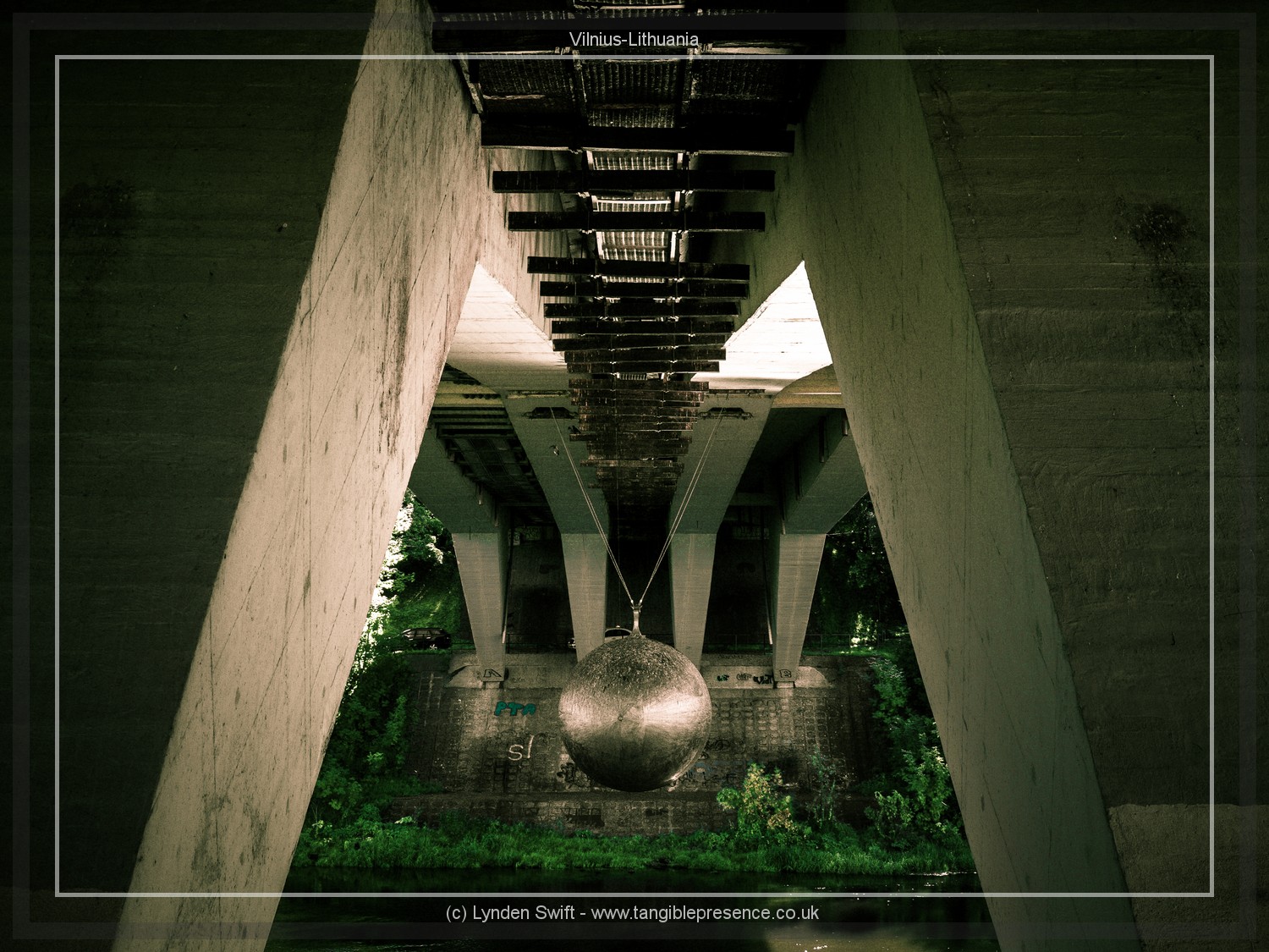  Art over the river | Lynden Swift Tangible Presence Photography. 